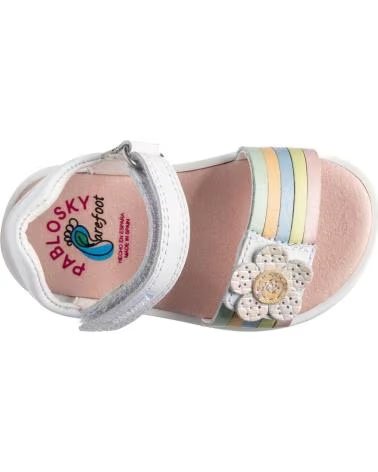 PABLOSKY SANDALIAS NINA MODELO 073100P COLOR  BLANCO