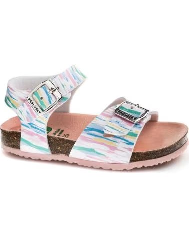 PABLOSKY SANDÁLIAS BIO 446607 COM ESTAMPADO MULTICOLOR BLANCO