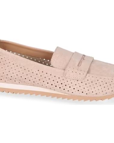 CHIKA10 MOCASIN DE PIEL PARA MUJER CLAIRE 03 COLOR BEIG