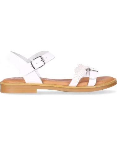 CHIKA10 SANDALES CHIC À BRIDES TRESSÉES ET FERMETURE À BOUCLE BLANCO-WHITE