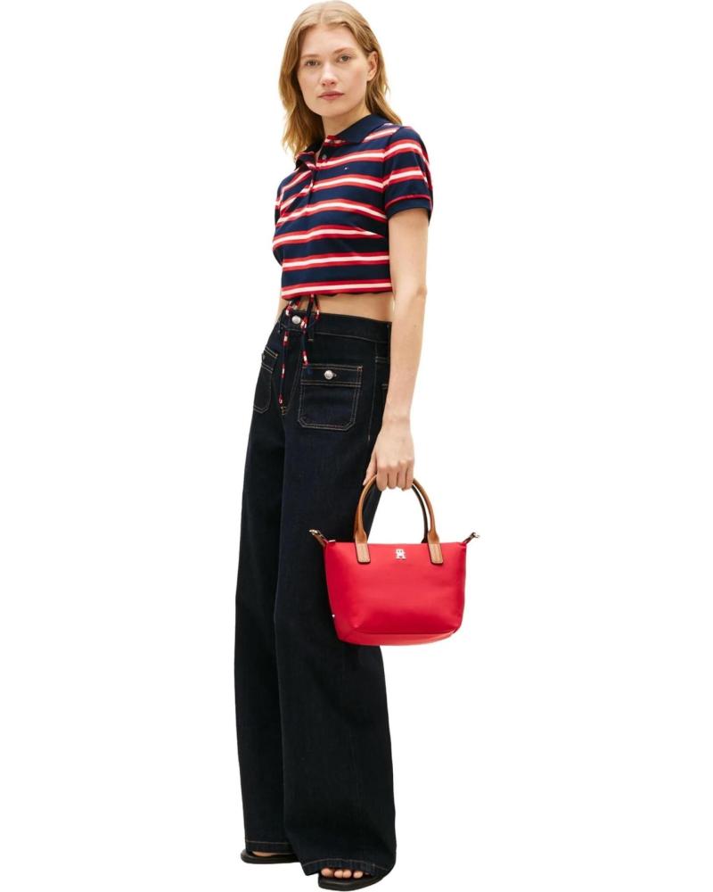 TOMMY HILFIGER BOLSO POPETTE MINI TOTE TOMMY HILFIGER ROJO