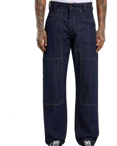 DICKIES PANTALON VAQUERO X HARLEY DAVIDSON DENIM PANT RINSED INDIGO-