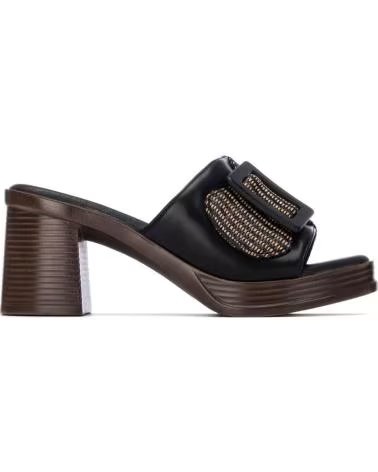 REFRESH Sandalias 098-037740 en marron para mujer NEGRO