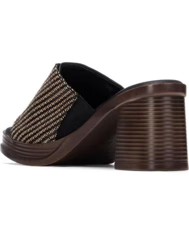 REFRESH Sandalias 098-037740 en marron para mujer NEGRO