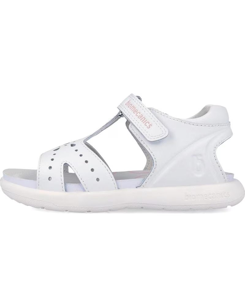 BIOMECANICS SANDALIAS NINA MODELO 262203B COLOR  BLANCO