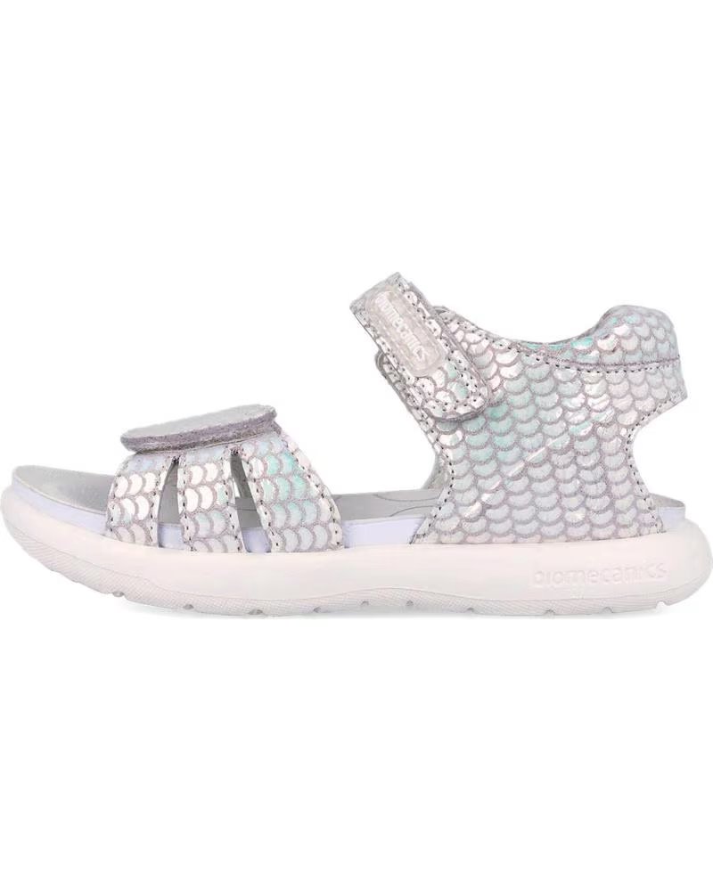 BIOMECANICS SANDALIAS NINA MODELO 262206B COLOR  BLANCO