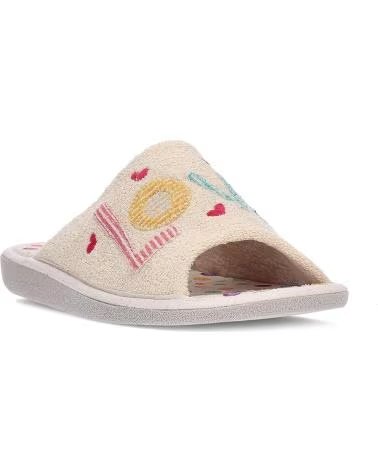 VULADI ZAPATILLAS HOGAR MUJER VULLADI MODELO 3078 791 COLOR BEIS OC OCRE