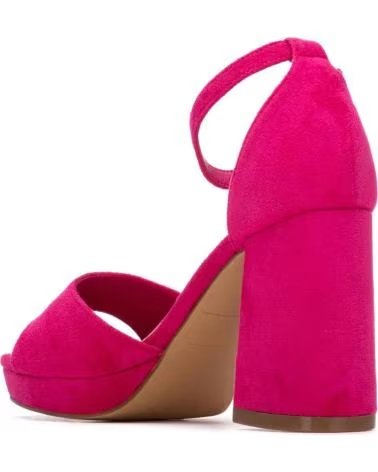 REFRESH ABSATZSANDALE MIT RIEMCHEN FUCSIA