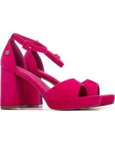 REFRESH ABSATZSANDALE MIT RIEMCHEN FUCSIA
