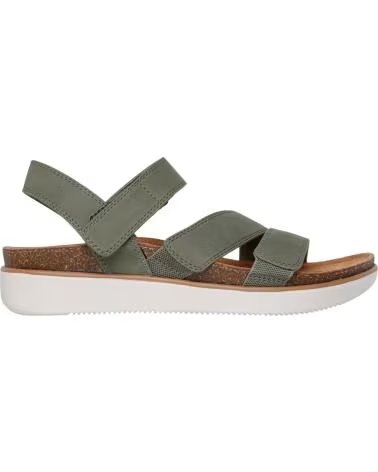 SKECHERS ZAPATOS ZAPATOS MUJER SANDALIAS MODELO LIFTED COLOR VERDE