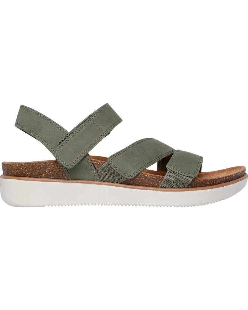 SKECHERS ZAPATOS ZAPATOS MUJER SANDALIAS MODELO LIFTED COLOR VERDE