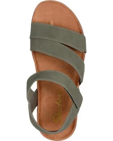 SKECHERS ZAPATOS ZAPATOS MUJER SANDALIAS MODELO LIFTED COLOR VERDE