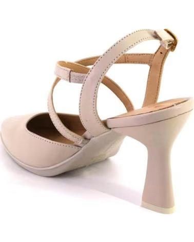 DESIREÉ ZAPATO DE TACÓN DESIREÉ SAGA15 CON TIRAS CRUZADAS HIELO