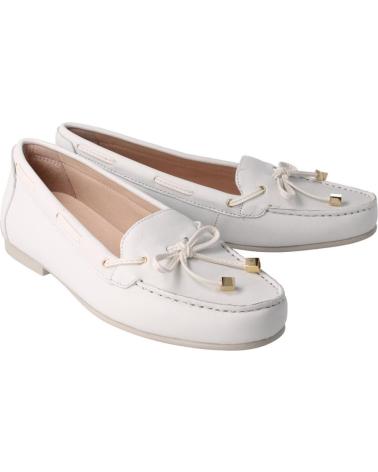 Mocasines de Mujer STONEFLY MOCASIN LAZO WHITE