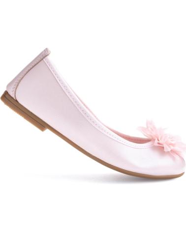 PABLOSKY BAILARINAS DE VESTIR CON APLIQUE FLORAL 870178 ROSA