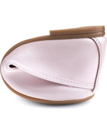 PABLOSKY BAILARINAS DE VESTIR CON APLIQUE FLORAL 870178 ROSA