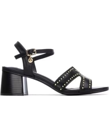 XTI XTI 145464 SANDALEN MIT NIETENBESETZTEN RIEMEN UND BLOCKABSATZ NEGRO