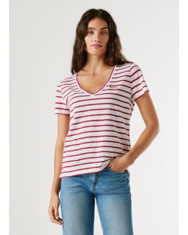PEPE JEANS CAMISETA PEPE JEANS PL5000121 DE RAYAS BLANCO