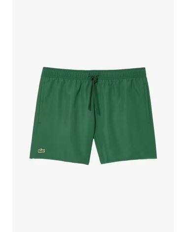 LACOSTE MAILLOT DE BAIN COUPE CLASSIQUE VERT VERDE