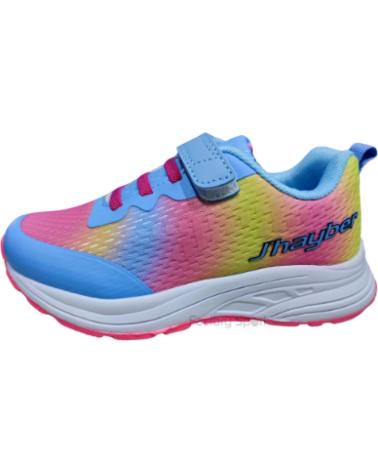 JHAYBER ZAPATILLAS DEPORTIVAS RITUAL CON VELCRO PARA NIÑOS FUCSIA-MULTIC