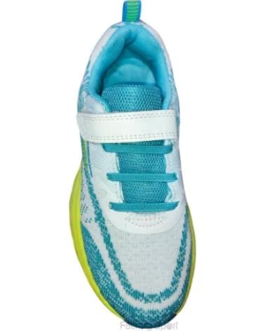 JHAYBER RIEL JUNIOR SNEAKERS WITH VELCRO CLOSURE BLANCO-VERDE