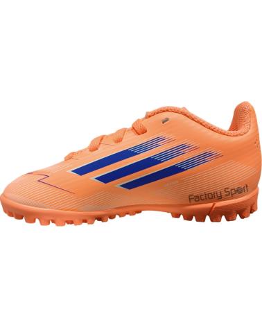 ADIDAS BOTAS DE FÚTBOL ADIDAS F50 CLUB TF PARA NIÑOS NARANJA-AZUL