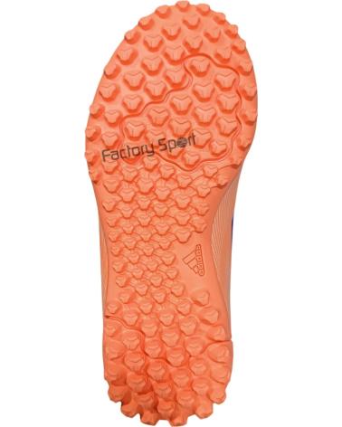 ADIDAS BOTAS DE FÚTBOL ADIDAS F50 CLUB TF PARA NIÑOS NARANJA-AZUL