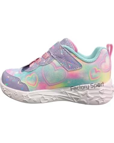 SKECHERS LIGHTS UNICORN CHARMER LUCES MULTICOLOR LVMT PARA NINA - 21 LIGHTS UNICORN CHARMER LUCES MULTICOLOR LVMT PARA NINA - 21