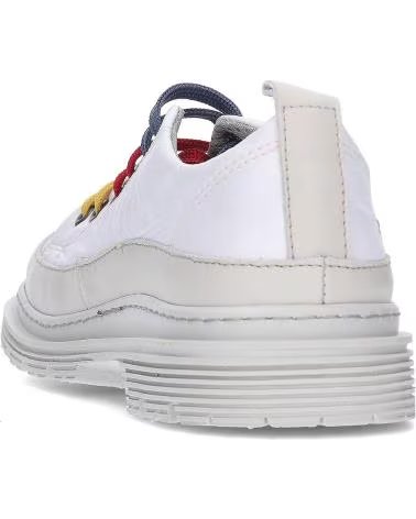 Sneaker für Damen ART LÄSSIGE SNEAKER ART 1894 MIT MEHRFARBIGEN SCHNÜRSENKELN WHITE