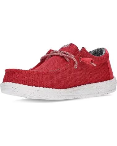HEY DUDE HEY DUDE WALLY SPORT MESH 40403 SHOES DARKRED