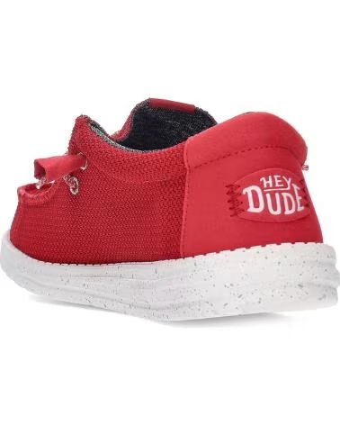 HEY DUDE HEY DUDE WALLY SPORT MESH 40403 SHOES DARKRED
