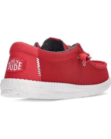 HEY DUDE HEY DUDE WALLY SPORT MESH 40403 SHOES DARKRED