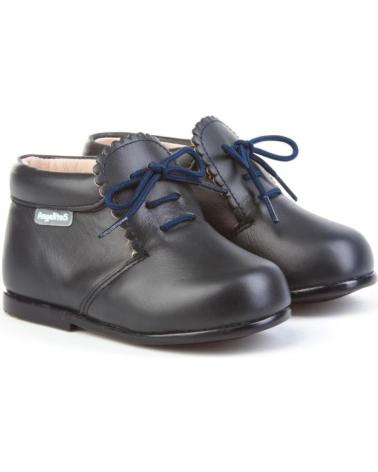girl Mid boots ANGELITOS BOTITA GALES PIEL 422 MARINO