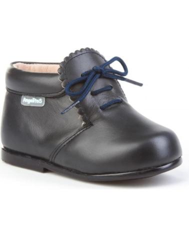 girl Mid boots ANGELITOS BOTITA GALES PIEL 422 MARINO