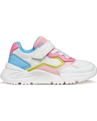 GEOX ZAPATILLAS NINA MODELO J LOFTUS COLOR BLANCO C0406