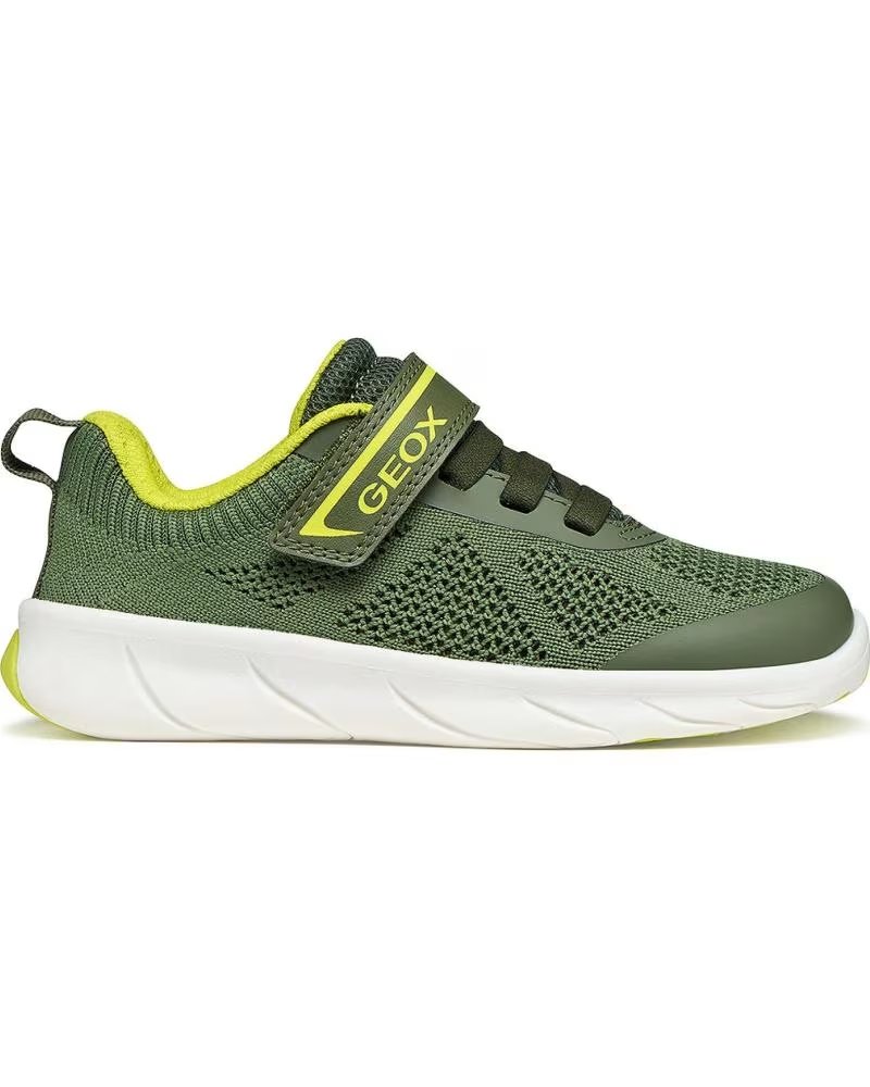 GEOX ZAPATILLAS NINO MODELO J FOOT RUN COLOR VERDE C0914