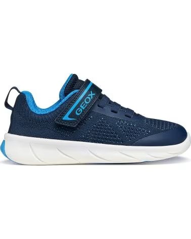 GEOX ZAPATILLAS NINO MODELO J FOOT RUN COLOR AZUL CF44D