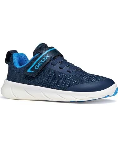 GEOX ZAPATILLAS NINO MODELO J FOOT RUN COLOR AZUL CF44D