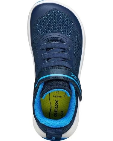 GEOX ZAPATILLAS NINO MODELO J FOOT RUN COLOR AZUL CF44D
