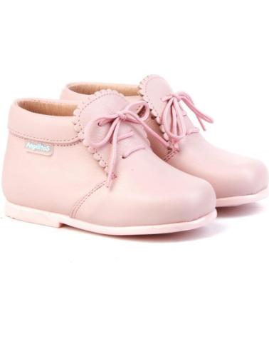 girl Mid boots ANGELITOS BOTITA GALES PIEL 422 ROSA