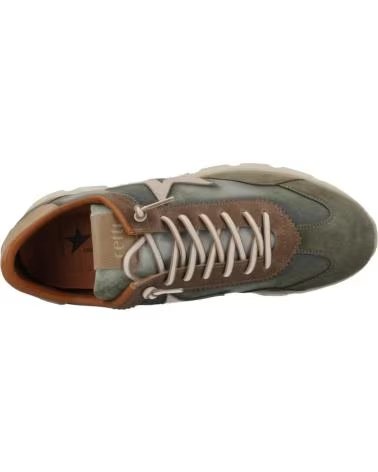 CETTI ZAPATILLAS HOMBRE MODELO C1259 XL V26 COLOR VERDE MILITARE