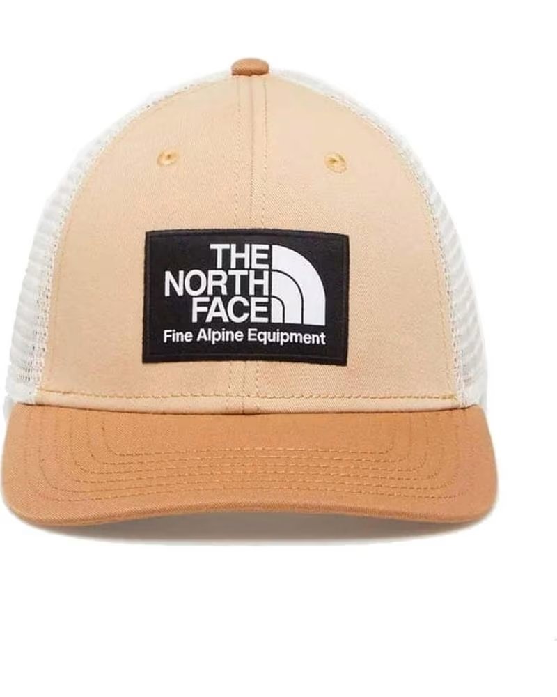 THE NORTH FACE BONÉ THE NORTH FACE COM EMBLEMA FRONTAL E REDE BEIGE