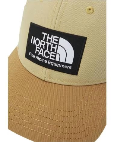 THE NORTH FACE BONÉ THE NORTH FACE COM EMBLEMA FRONTAL E REDE BEIGE