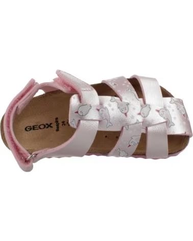 GEOX Sandalias Chalki en rosa para bebe B SANDAL CHALKI GIRL