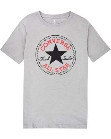CONVERSE T-SHIRT DE MANGA CURTA CONVERSE ALL STAR GRIS