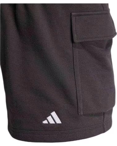 ADIDAS PANTALÓN CORTO DEPORTIVO CON BOLSILLOS NEGRO