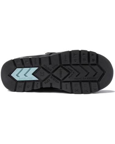 Scarpe per Bambino ANGELITOS ESCOLAR PIEL 453 NEGRO