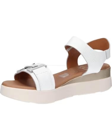 OH MY SANDALS DOYA PLATFORM SANDAL WITH VELCRO CLOSURE DOYA BLANCO