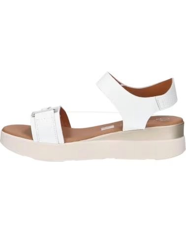 OH MY SANDALS DOYA PLATFORM SANDAL WITH VELCRO CLOSURE DOYA BLANCO