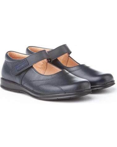Scarpe per Bambina ANGELITOS ESCOLAR PIEL 461 MARINO